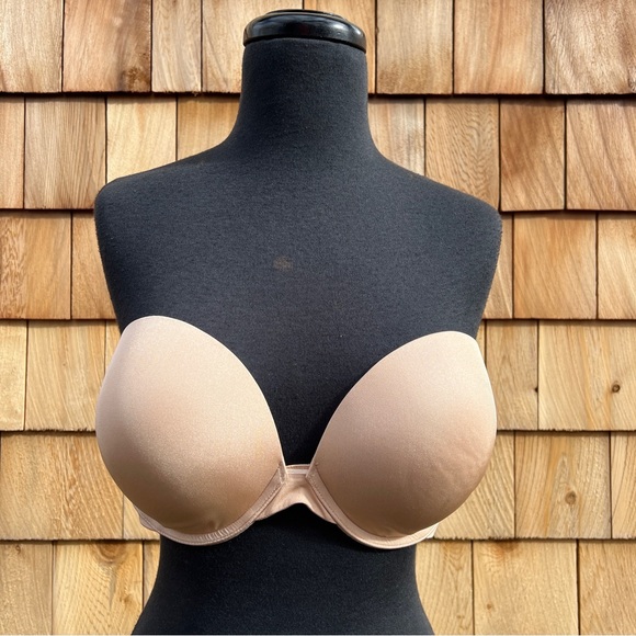 NWOT Felina Piege Bonded Strapless Bra in Nude, 36D - Picture 1 of 8